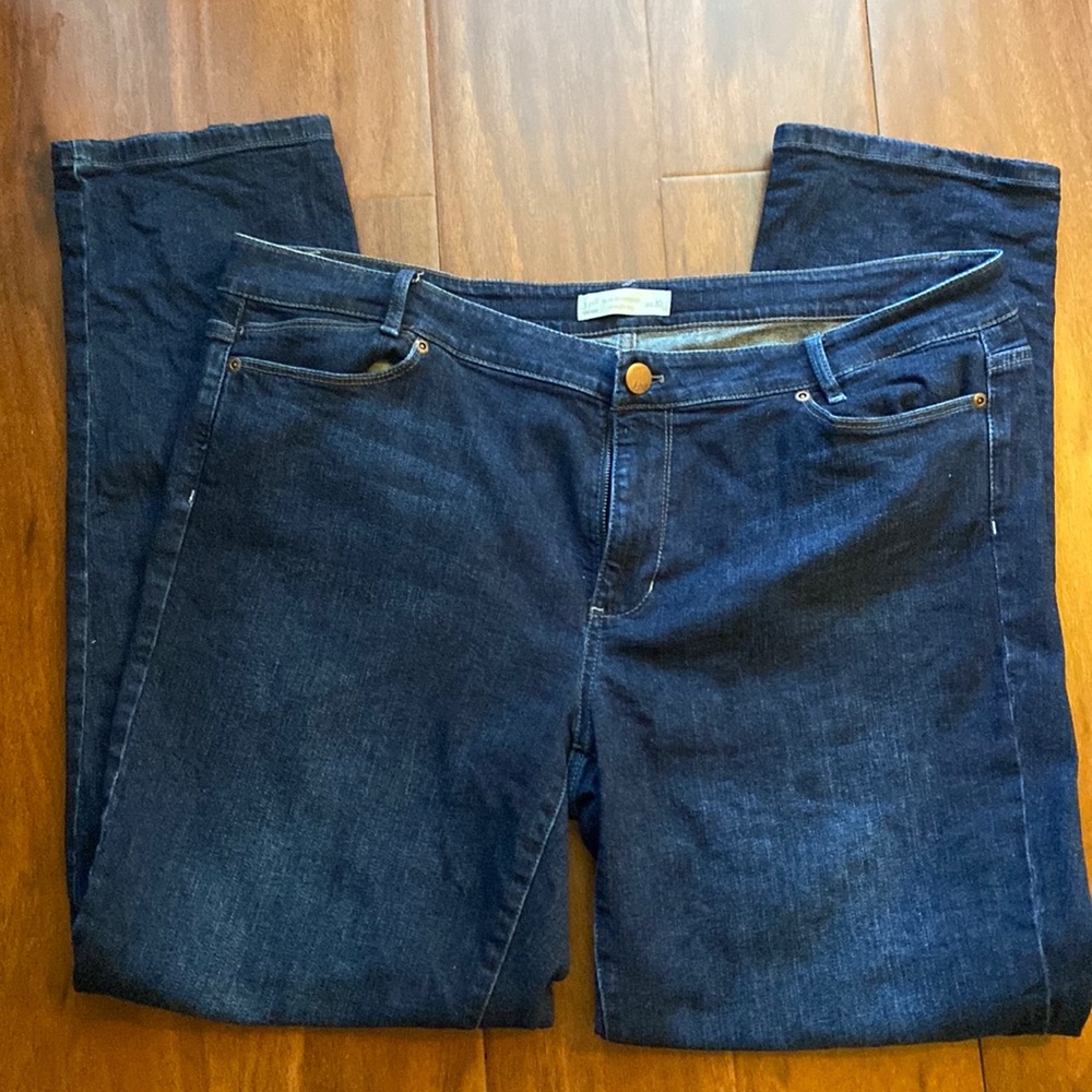 J. Jill Slim Boyfriend straight leg denim jeans